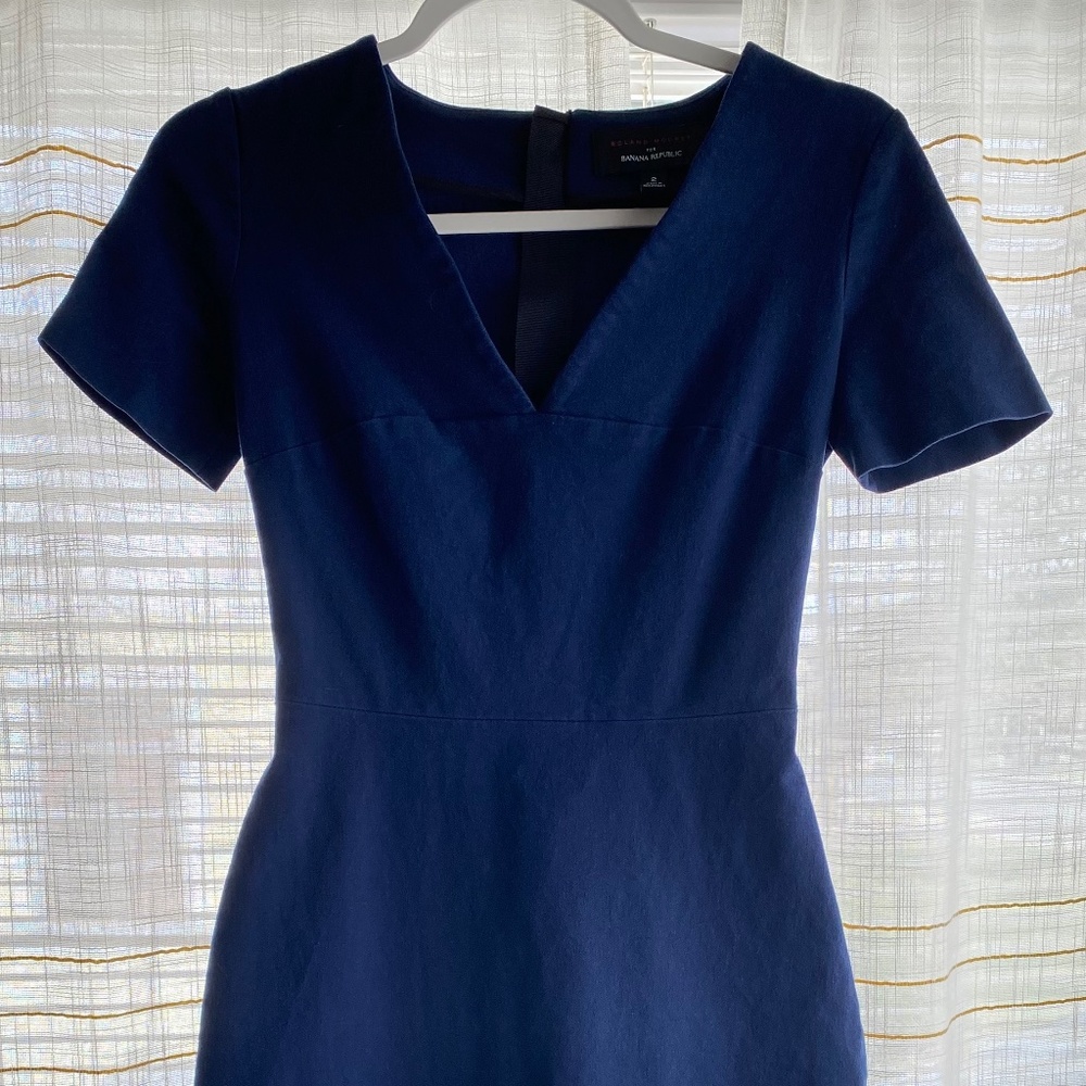 Blue dress